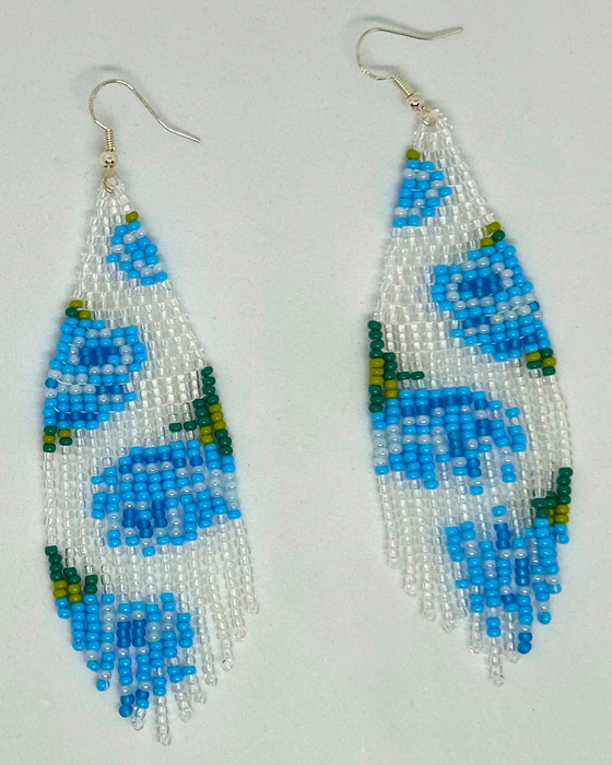 Beaded Earrings - Mary Qitsualuk