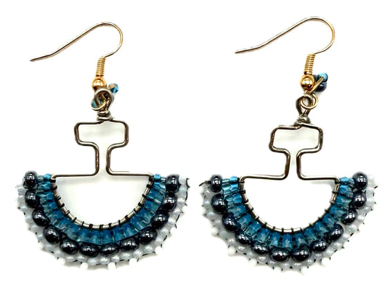 Beaded Earrings -  Mary Qitsualuk