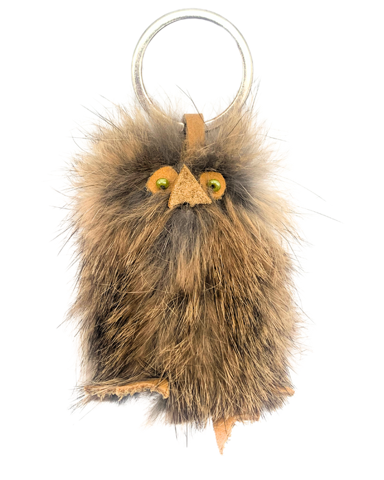 Beaded Ookpik Fur Keychain - Daisy Savard