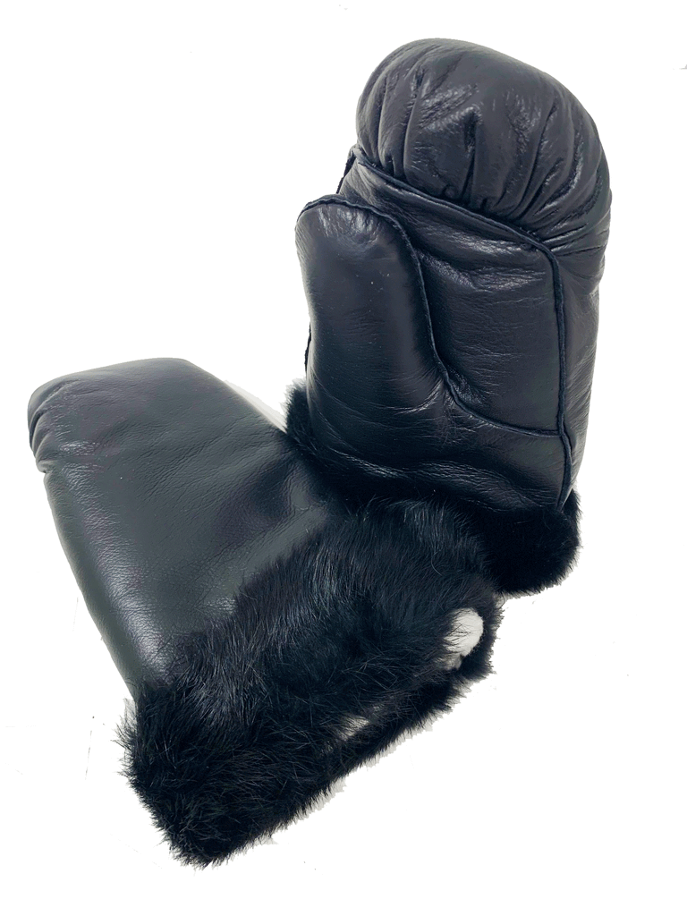 Women's Leather Mitts - Mina Takolik - Size Medium