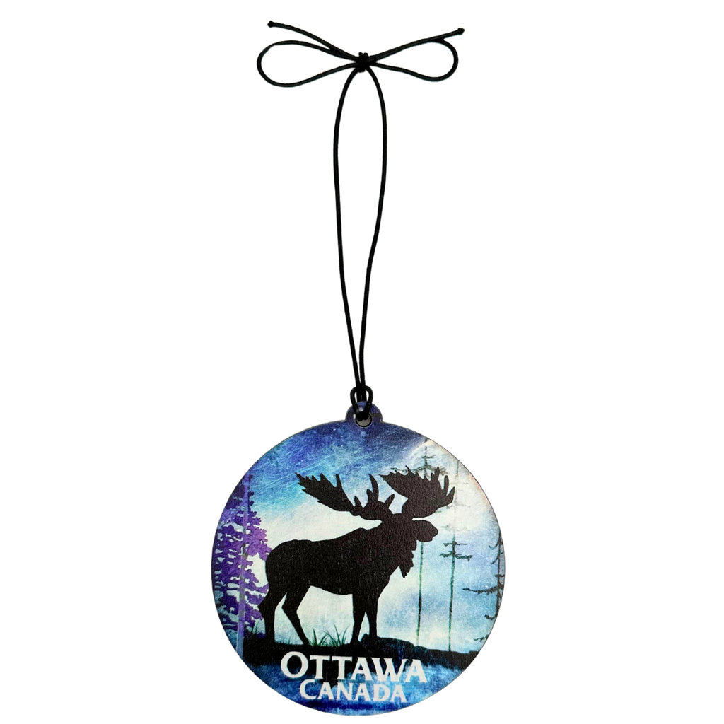 Ottawa Canada Moose Ornament