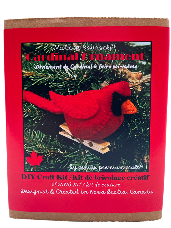 Cardinal Ornament - Craft Kit