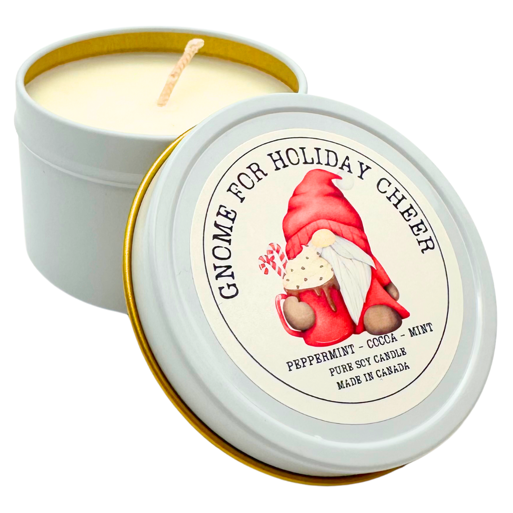 Gnome for Holiday Cheer Candle