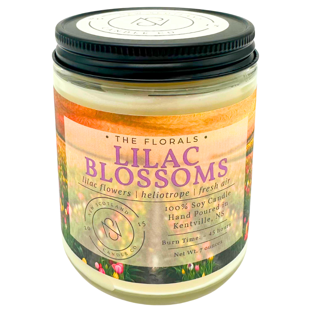 Lilac Blossoms Soy Candle