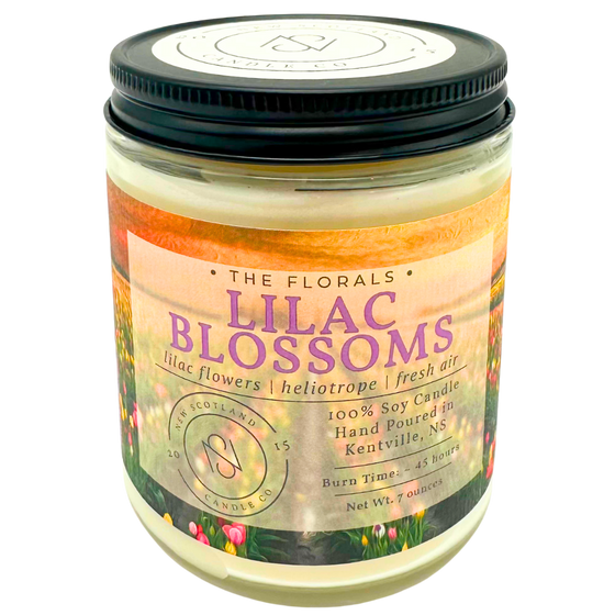 Lilac Blossoms Soy Candle