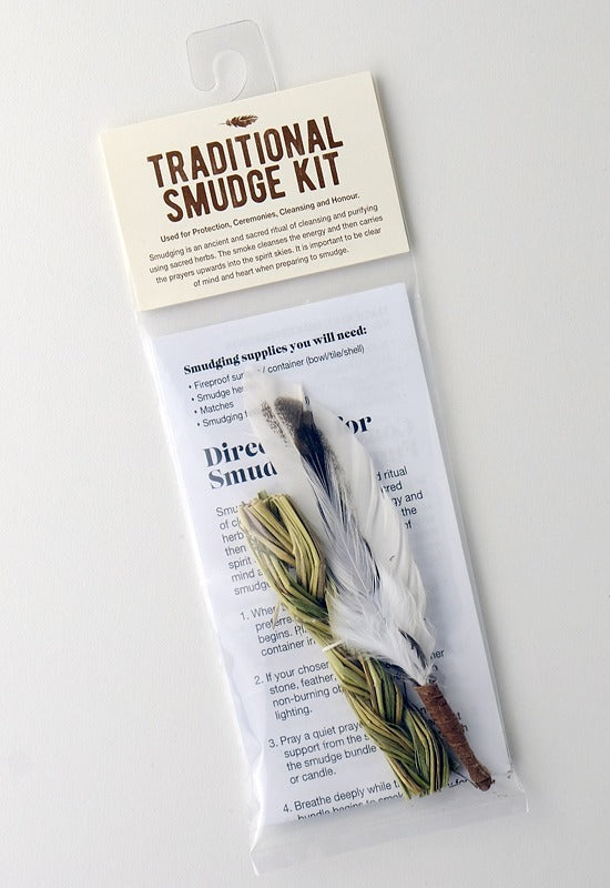 Traditional First Nations Smudge Kit - Sweetgrass