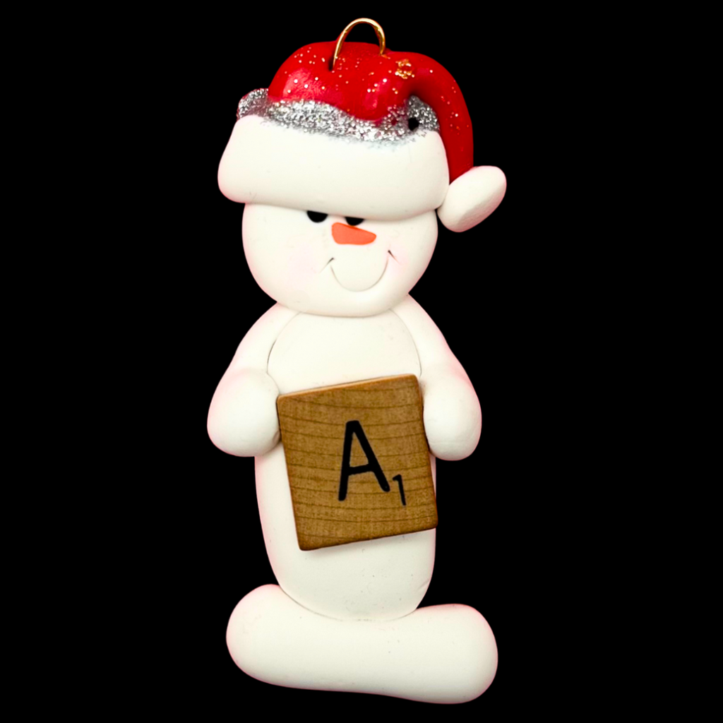 Scrabble Ornament