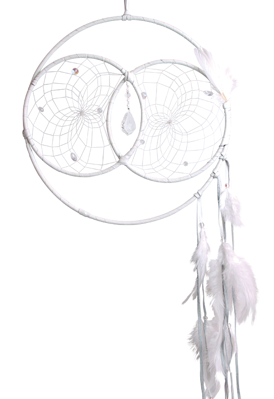 First Nations Double Dream Catcher - Soul Connection