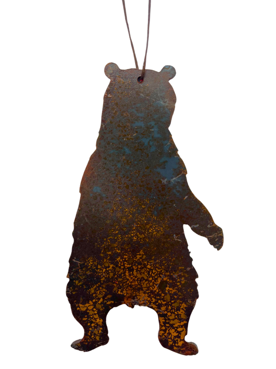 Weathered Bear Ornament