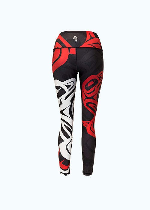 Lids Clark Atlanta University Panthers Vive La Fete Women's Plus Solid  Design Yoga Leggings - Red/Black